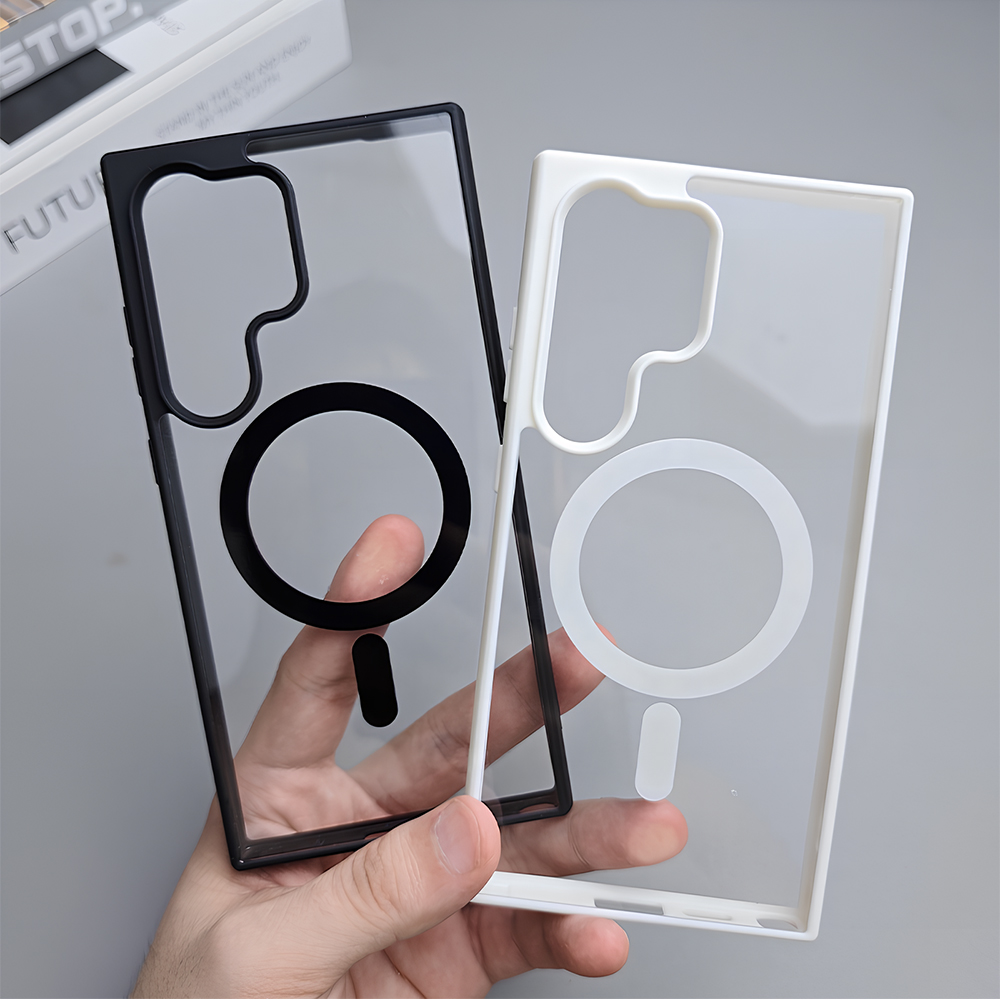 Luxe Acryl Transparante Telefo - Clear Shockproof Bumper Case recensie en prijs