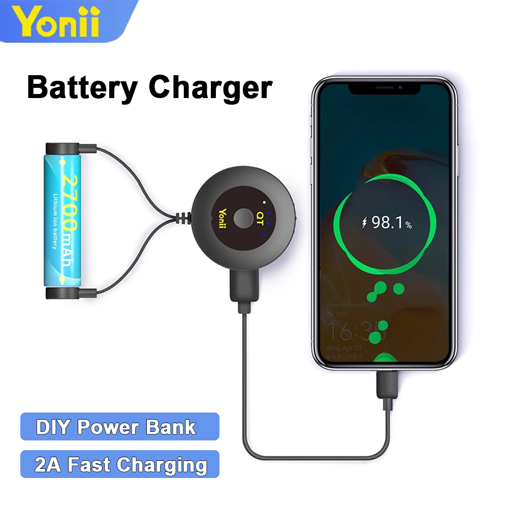 Yonii Li-ion Batterijlader voo - Power Banks recensie en prijs
