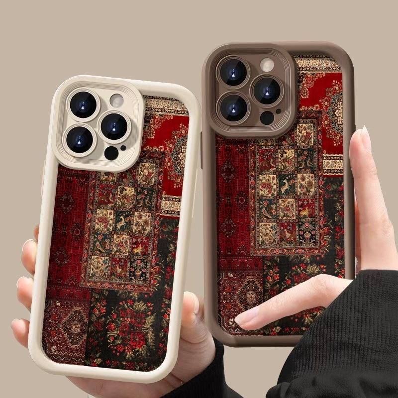 Vintage Patchwork Tapijt Patro - Vintage Floral Pattern Soft Case recensie en prijs