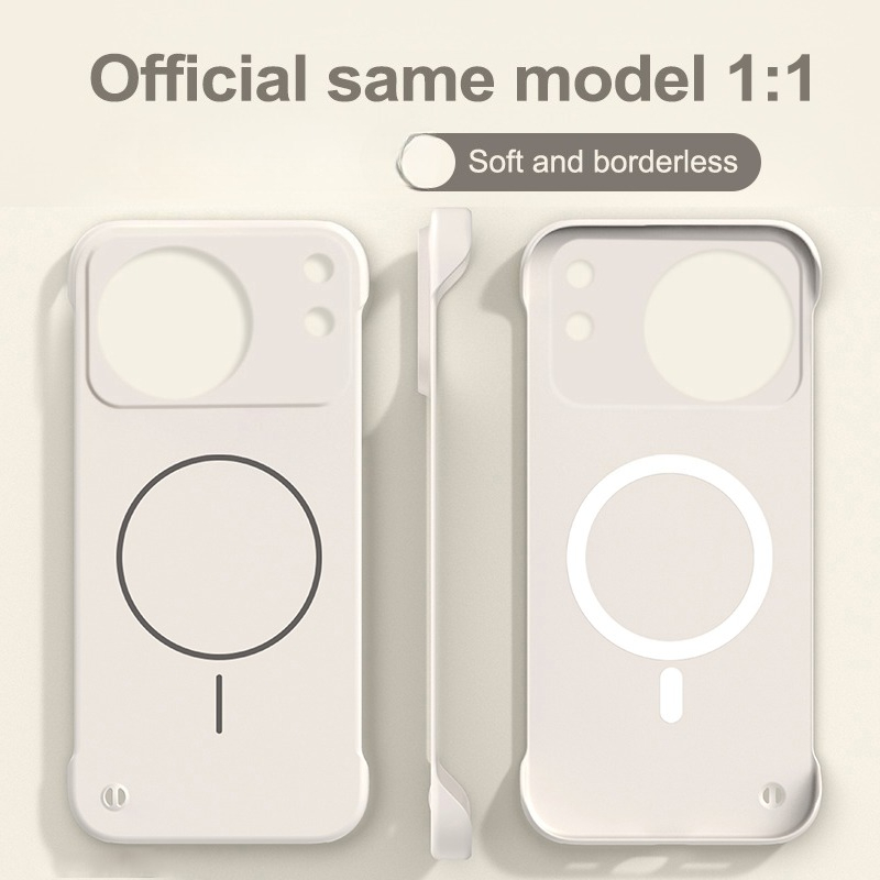 Ultradunne, randloze magnetisc - Ultra Thin Frameless Phone Cover recensie en prijs
