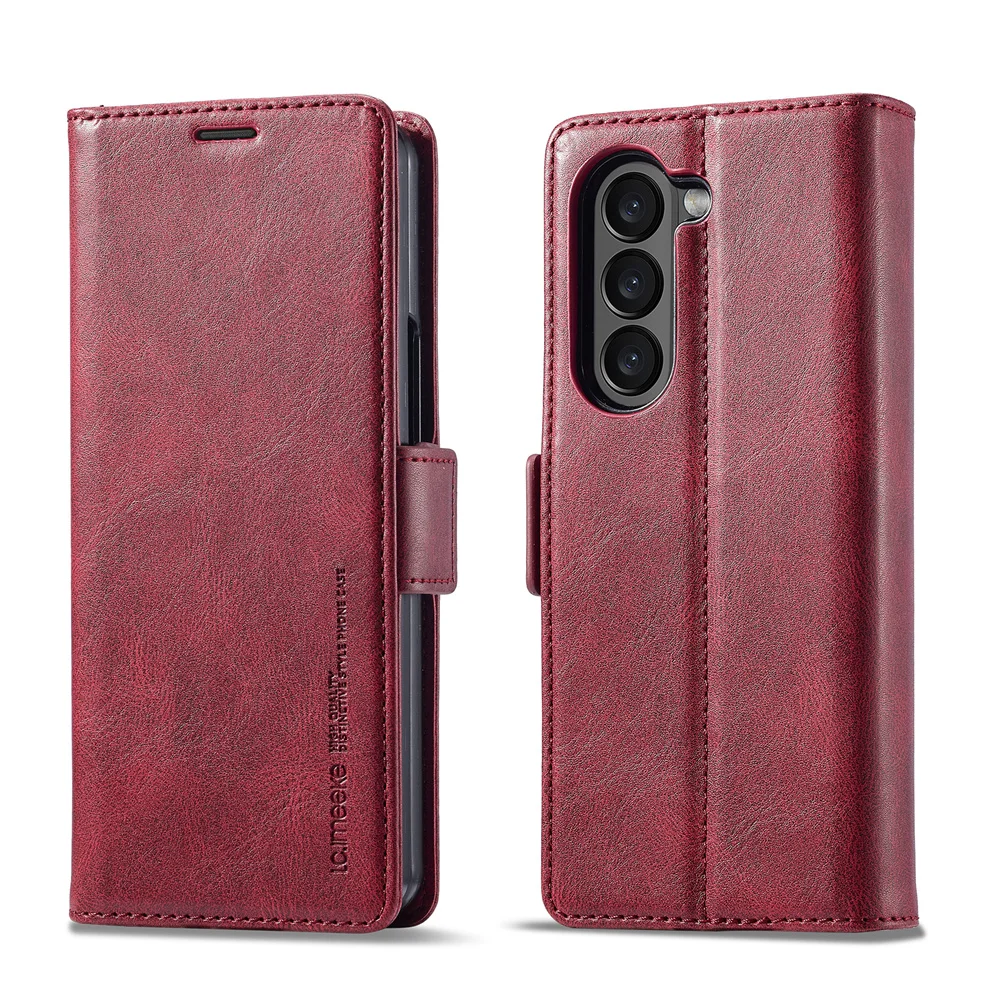 Lederen portemonnee telefoonho - Leather Wallet Card Holder Phone Cover recensie en prijs