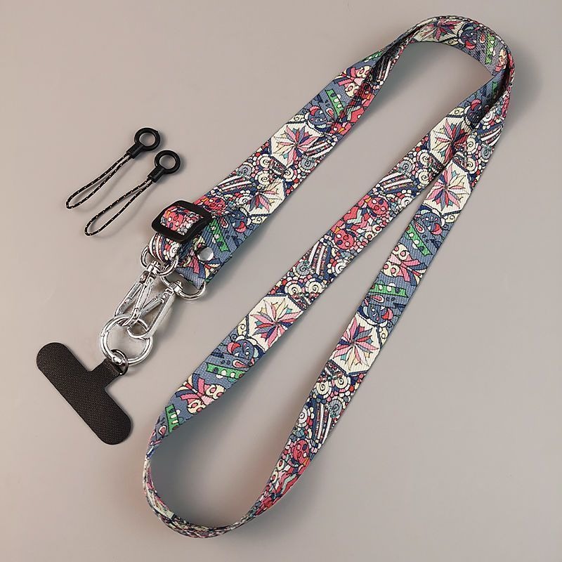 Leuke telefoonband in etnische - Crossbody Lanyard Neck Strap Case recensie en prijs